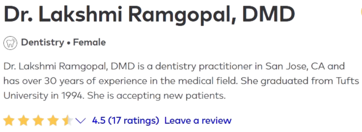 Sunnyvale Dental Review